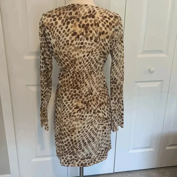 Echo Cotton Beach Coverup Animal Print size Medium - Picture 3 of 7